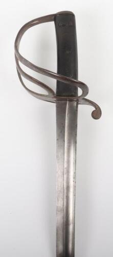 British 1853 Pattern Royal Horse Artillery Trooper&rsquo;s Sword