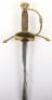 Decorative Brass Hilt Sword of Rapier Type - 2