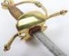 Decorative Brass Hilt Sword of Rapier Type - 4