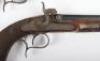 Pair of 54 Bore French Percussion Target Pistols by Gastinne Renette - 5