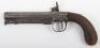 Boxlock Sidehammer Percussion Travelling Pistol - 6