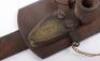 Scarce Victorian Concealed Boxlock Percussion Belt Buckle Pistol Designed to be Worn as a Belt - 3