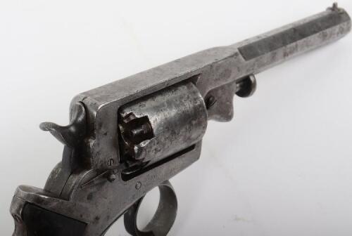5 Shot 54-Bore Beaumont Adams Double Action Percussion Revolver with ...
