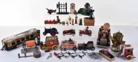 Playworn Tinplate and other toys