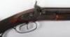 Good Double Barrelled Percussion Cape Rifle by Joseph Bourne No. 3187 - 4