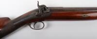 Good 6-Bore Irish Back Action Percussion Wild Fowling Gun by Rigby No. 10914