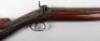 Good 6-Bore Irish Back Action Percussion Wild Fowling Gun by Rigby No. 10914