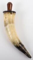 Good British Gunners Powder Horn, Late 18th or Early 19th Century