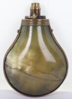 English Lanthorn Powder Flask, 18th Century