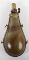 French Lanthorn Powder Flask, Late 18th Century