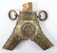 Good Scarce Transylvanian Powder Flask, 17th or 18th Century