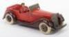 Scarce Dinky Toys Pre-War 36f British Salmson Four-Seater Sports Car with driver - 2