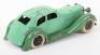 Scarce Dinky Toys Pre-War 36d Rover Streamline Saloon, with driver and passenge - 3