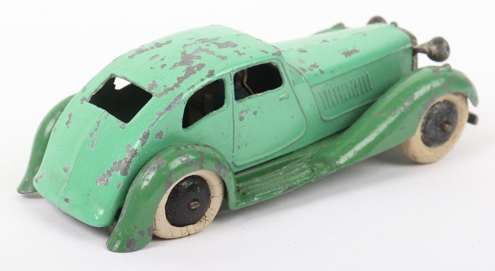 Scarce Dinky Toys Pre-War 36d Rover Streamline Saloon, with driver and ...
