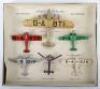 Dinky Toys Pre-War Aeroplanes Set 60 2nd issue - 2
