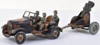 Tipp & Co tinplate Clockwork German Army Kúbelwagen