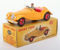 Dinky Toys 102 M.G. Midget Sports (Touring Finish)