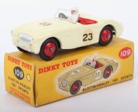 Dinky Toys 103 Austin Healey 100 Sports (Competition Finish)