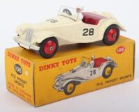 Dinky Toys 108 M.G. Midget Sports (Competition Finish)