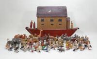 A large and fine Noah’s ark and animals, German circa 1870