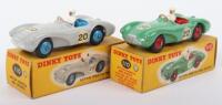 Two Dinky Toys 110 Aston Martin DB3 Sports Cars