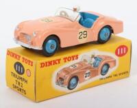 Dinky Toys 111 Triumph TR2 Sports