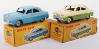 Two Boxed Dinky Toys 162 Ford Zephyr Saloons