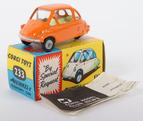 Corgi Toys 233 Heinkel Economy Car