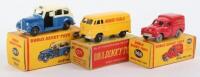 Three Boxed Dublo Dinky Toys