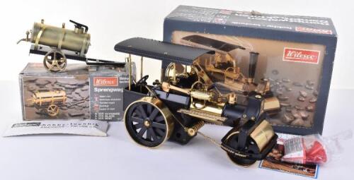 A Wilesco (West German) D366 Steam Roller Traction Engine &lsquo;Old Smokey&rsquo;