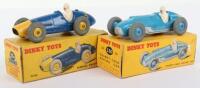 Two Boxed Dinky Toys Racing Car Models