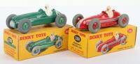 Two Boxed Dinky Toys Racing Car Models