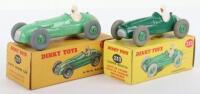 Two Boxed Dinky Toys Racing Car Models