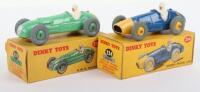 Two Boxed Dinky Toys Racing Car Models