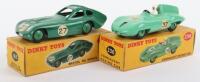 Two Boxed Dinky Toys Racing Car Models