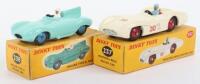 Two Boxed Dinky Toys Le Mans Racing Car Models