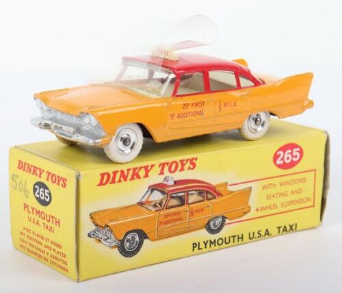 Dinky Toys 265 Plymouth U.S.A. Taxi