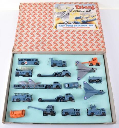 Scarce Triang Minic Push and Go RAF Presentation Set