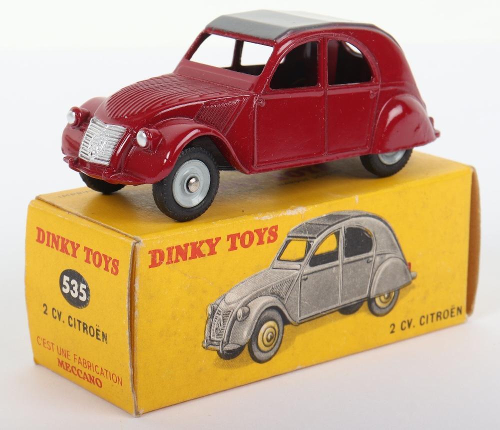 Atlas Editions Dinky Toys Model Car 558 2 CV Citröen Modell 61 OVP Atlas Editions Dinky Toys Model Car 558 2 CV Citröen Modell 61 OVP
