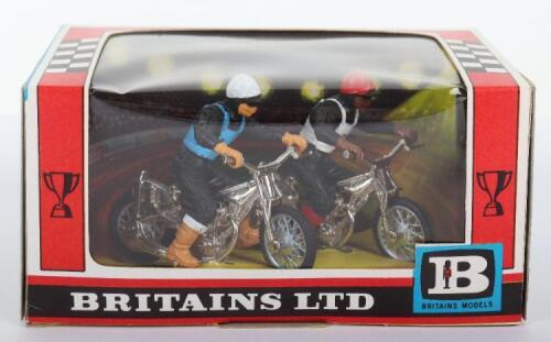 Britain's 9684 Speedway Motorcycles Set
