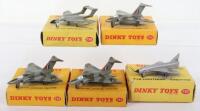 Five Boxed Dinky Toys Aircraft