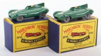 Two Boxed Matchbox Moko Lesney Regular Wheels 41a Jaguar D Types