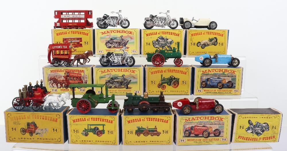 Twelve 1st /2nd Issue Lesney Matchbox Models of Yesteryear