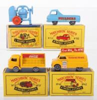 Four Boxed Matchbox Moko Lesney Models