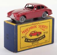 Matchbox Moko Lesney Regular Wheels 53a Aston Martin DB2-4 Mk.I