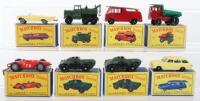Eight Matchbox Lesney Regular Wheels Boxed Models