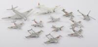 Twelve Mercury (Italy) Diecast Aircraft Helicopter