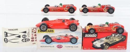 Three Solido (France) 138 Harvey Indianapolis Cars