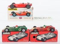 Two Solido (France) Boxed 138 Harvey Indianapolis Cars