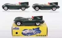 Three Solido (France) D Type Jaguar Le Mans racing cars